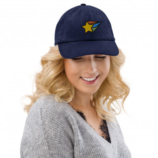 Universal Fit - STARS Over The Head Corduroy hat
